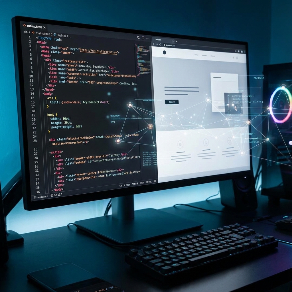 Custom website development and coding solutions for businesses